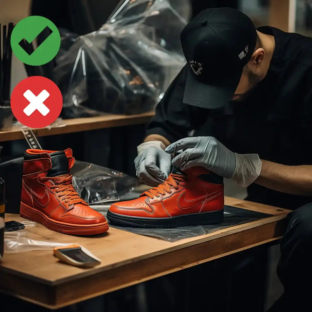 Vor Ort Echtheitsprüfung Sneaker Echtheitscheck.de