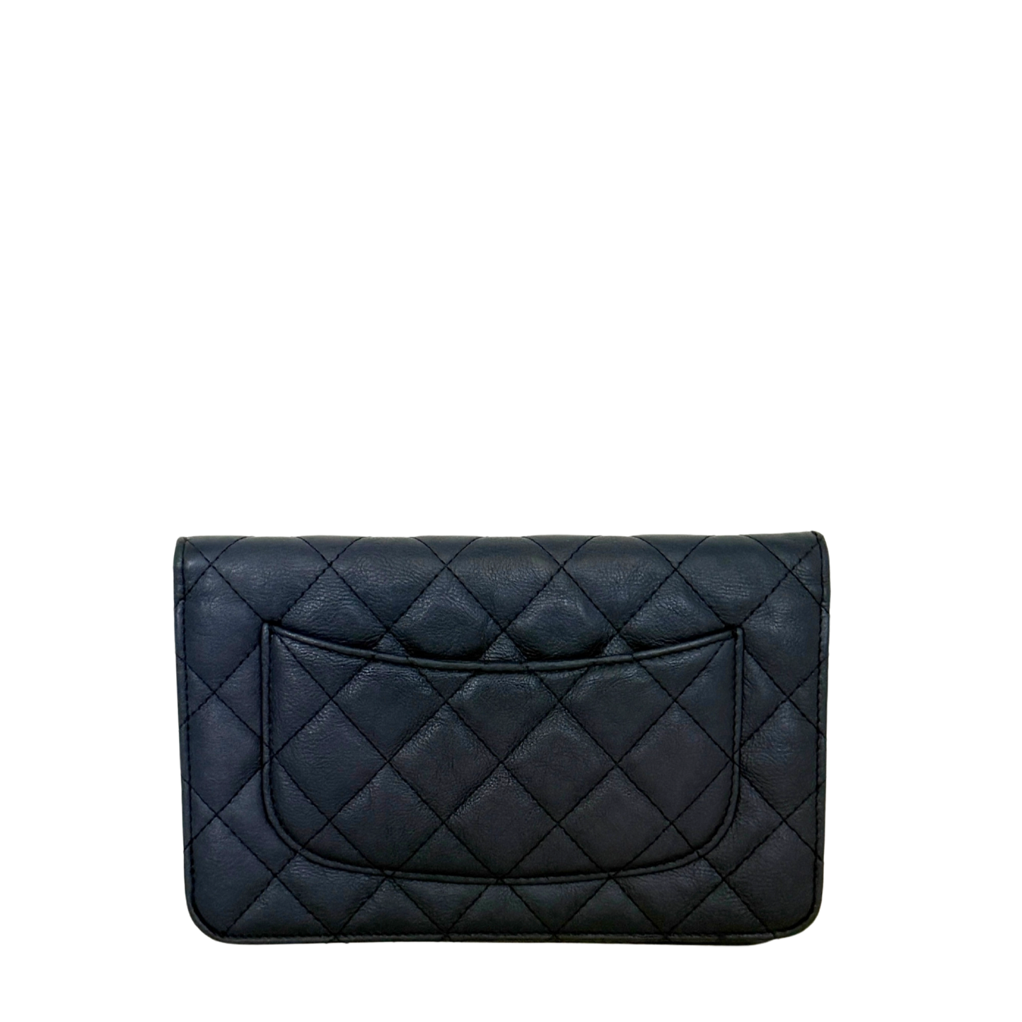 Chanel Wallet on Chain 2.55 Reissue Marineblau / gut Chanel