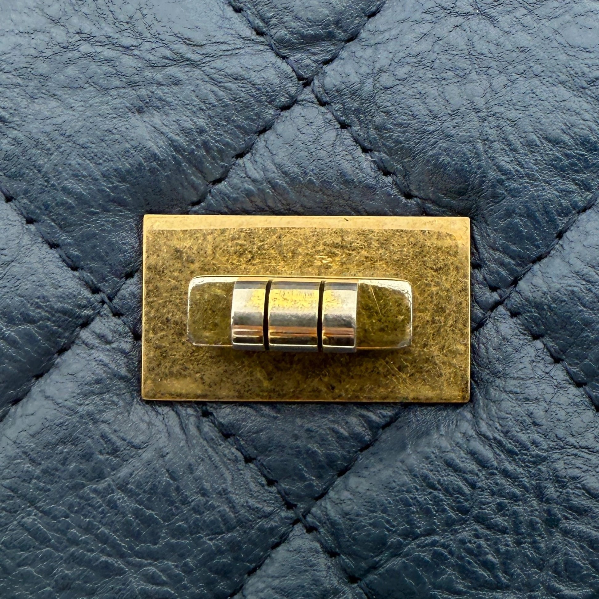 Chanel Wallet on Chain 2.55 Reissue Marineblau / gut Chanel