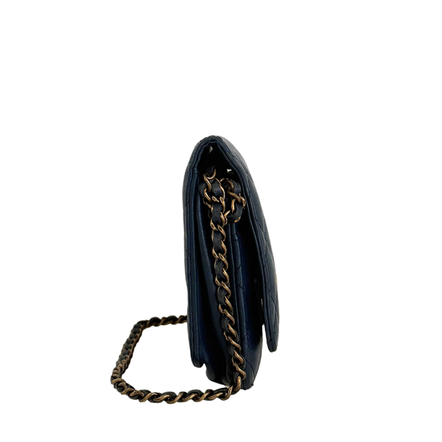 Chanel Wallet on Chain 2.55 Reissue Marineblau / gut Chanel