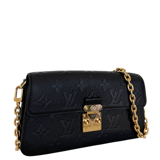 Louis Vuitton Wallet On Chain Métis Schwarz Fullset / sehr gut Louis Vuitton