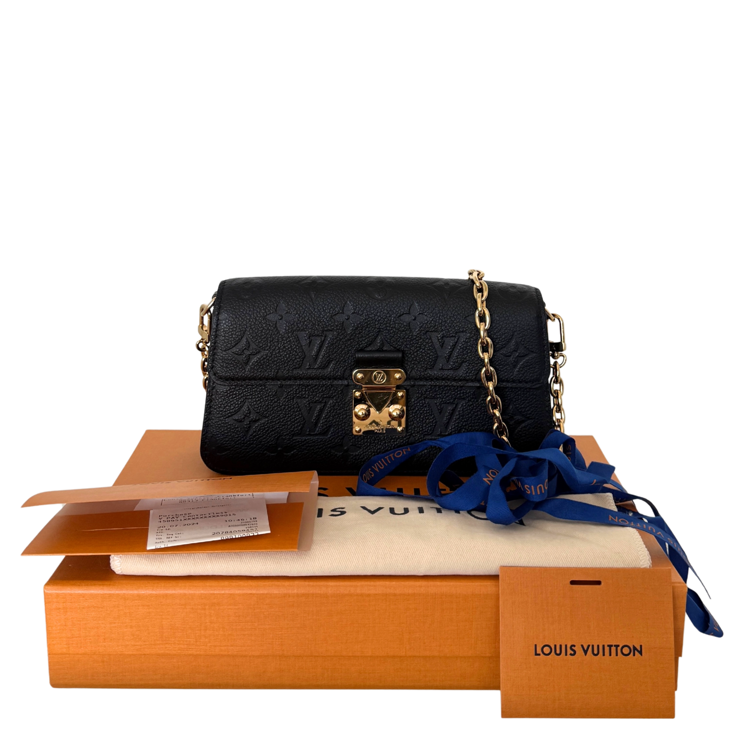 Louis Vuitton Wallet On Chain Métis Schwarz Fullset / sehr gut Louis Vuitton