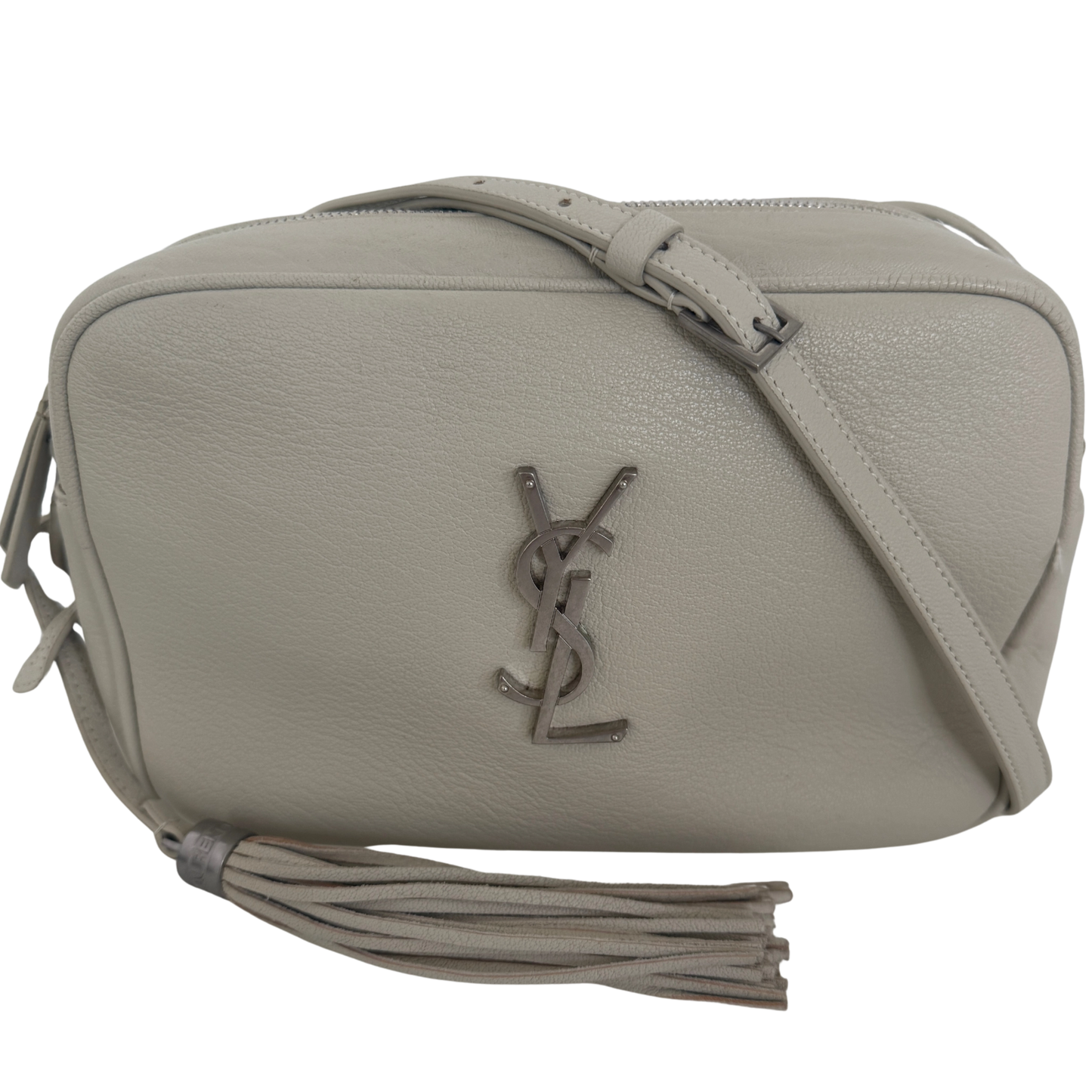Yves Saint Laurent Lou Camera Tasche Cremeweiß / gut Echtheitscheck