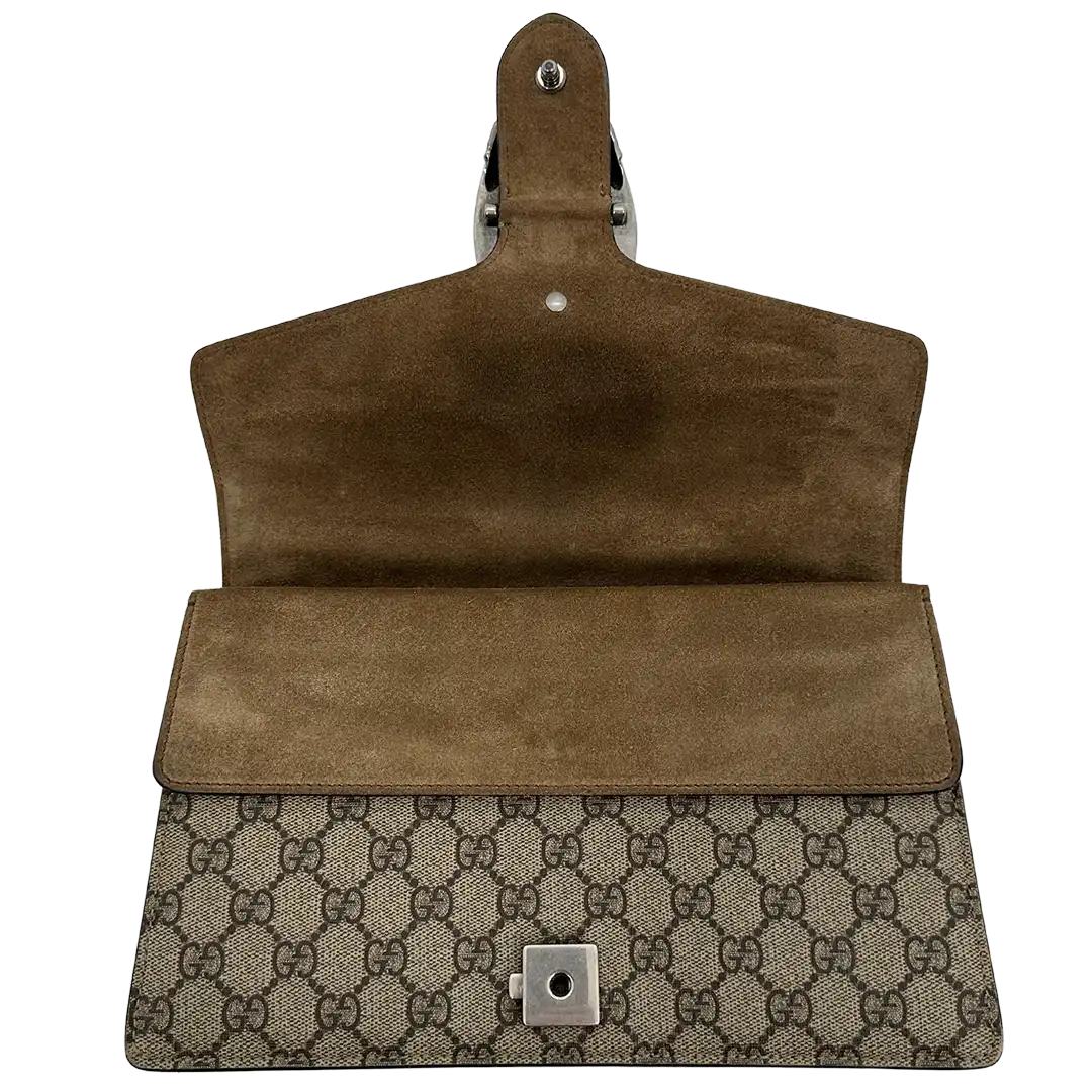 Gucci Dionysus GG Supreme Schultertasche small / sehr gut