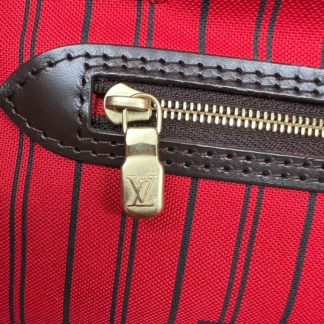 Louis Vuitton Neverfull MM N41358 Damier Ebene Canvas / sehr gut Louis Vuitton