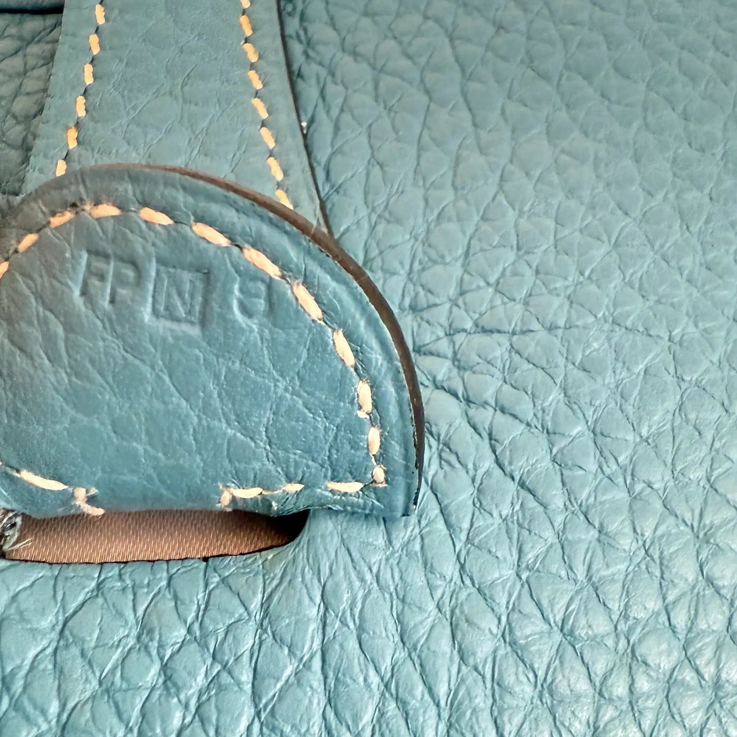 Hermès Evelyne III 29 blau Clemence Palladium Fullset 2010 / sehr gut Hermès