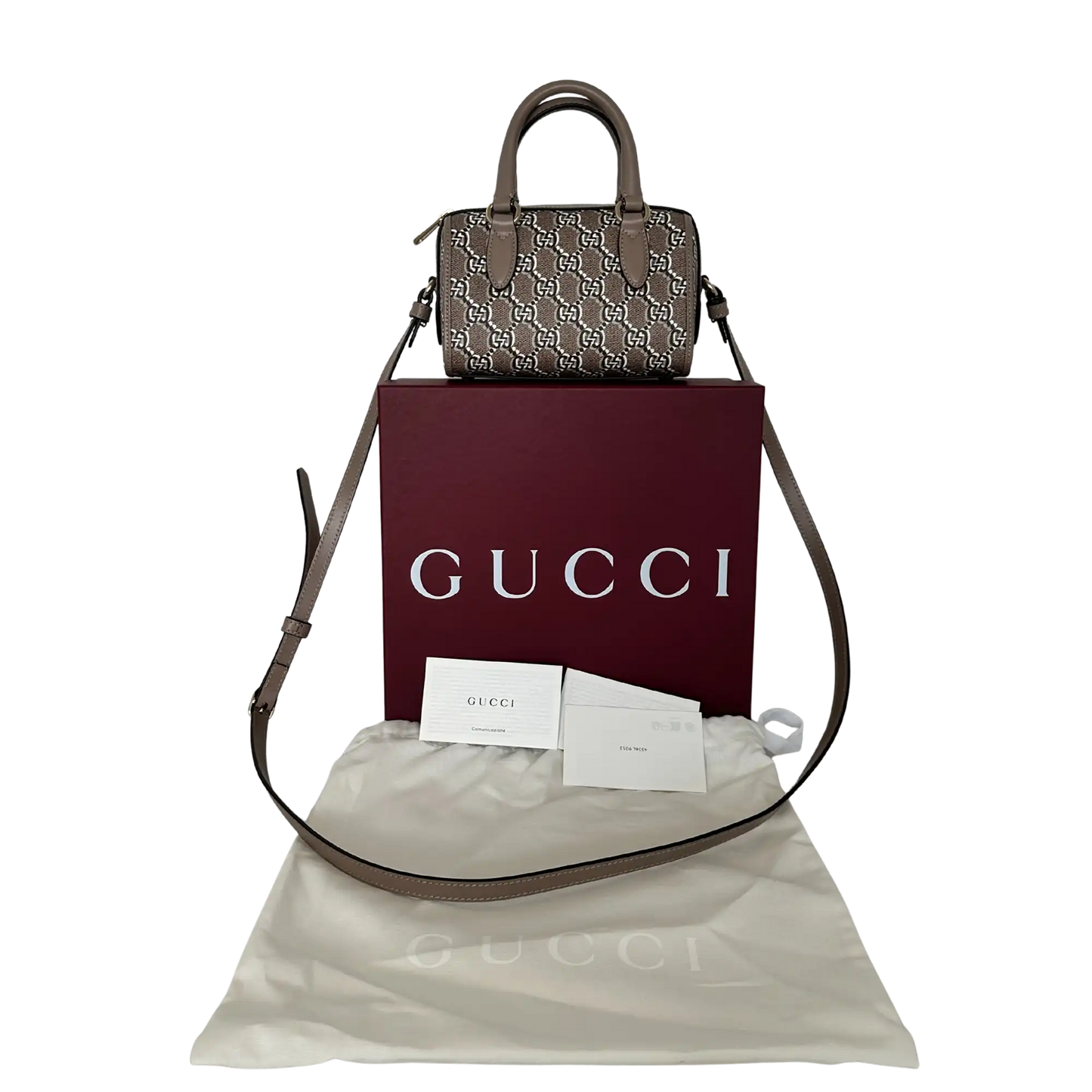 Gucci GG Super Mini Schultertasche neue Kollektion beige / ungetragen Gucci
