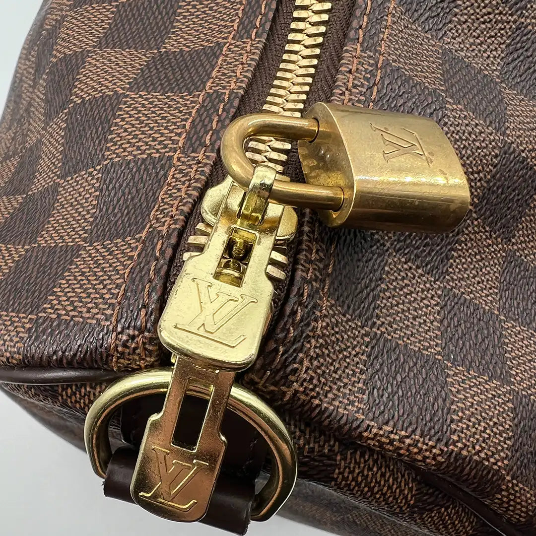 Louis Vuitton Keepall 45 Damier Ebene Weekender Fullset / gut Louis Vuitton