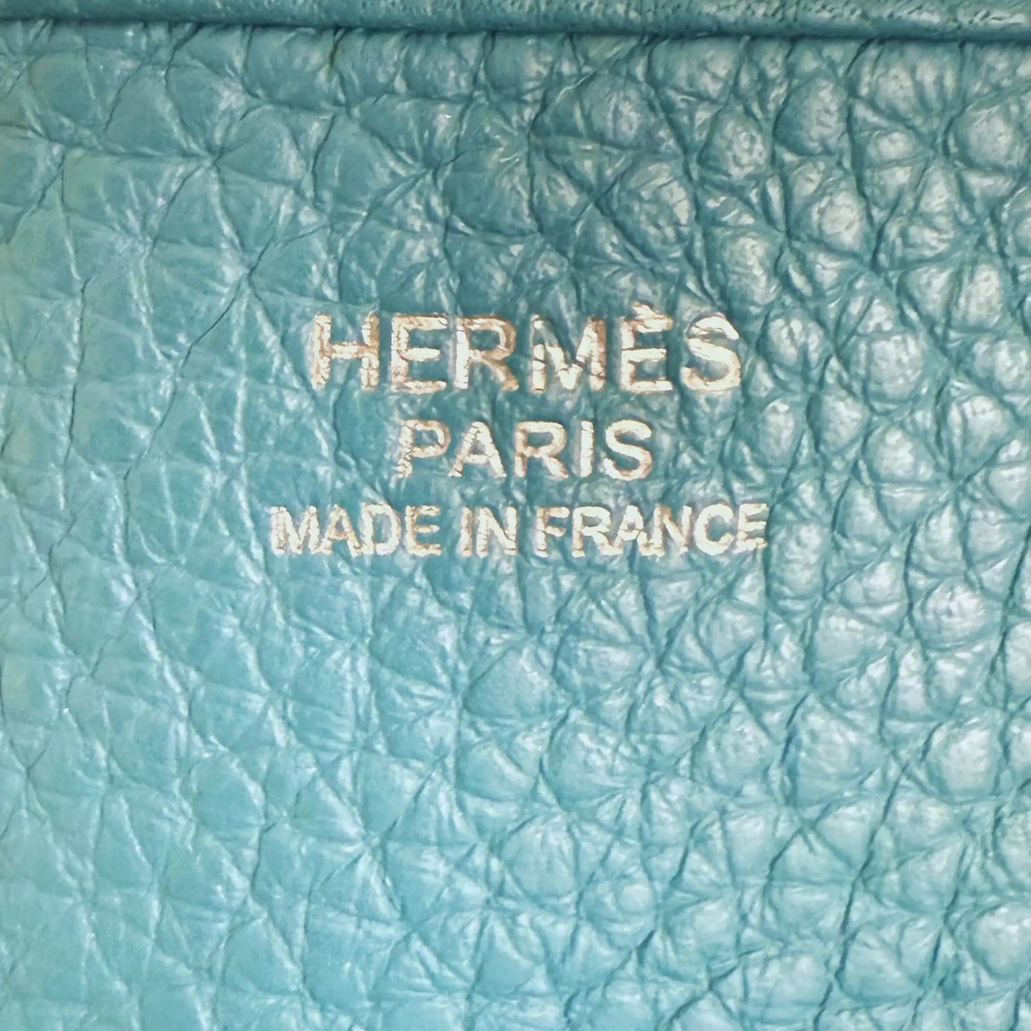 Hermès Evelyne III 29 blau Clemence Palladium Fullset 2010 / sehr gut Hermès