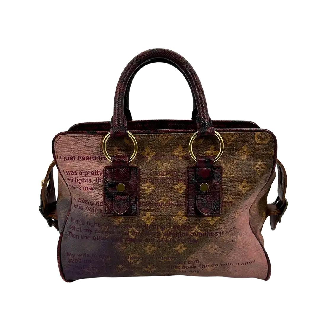 Louis Vuitton x Richard Prince 2008 Graduate Jokes Tote Bag / gut