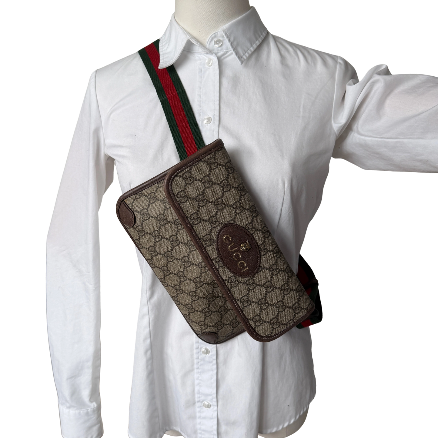 Gucci Neo Vintage GG Supreme Belt Bag / gut Gucci