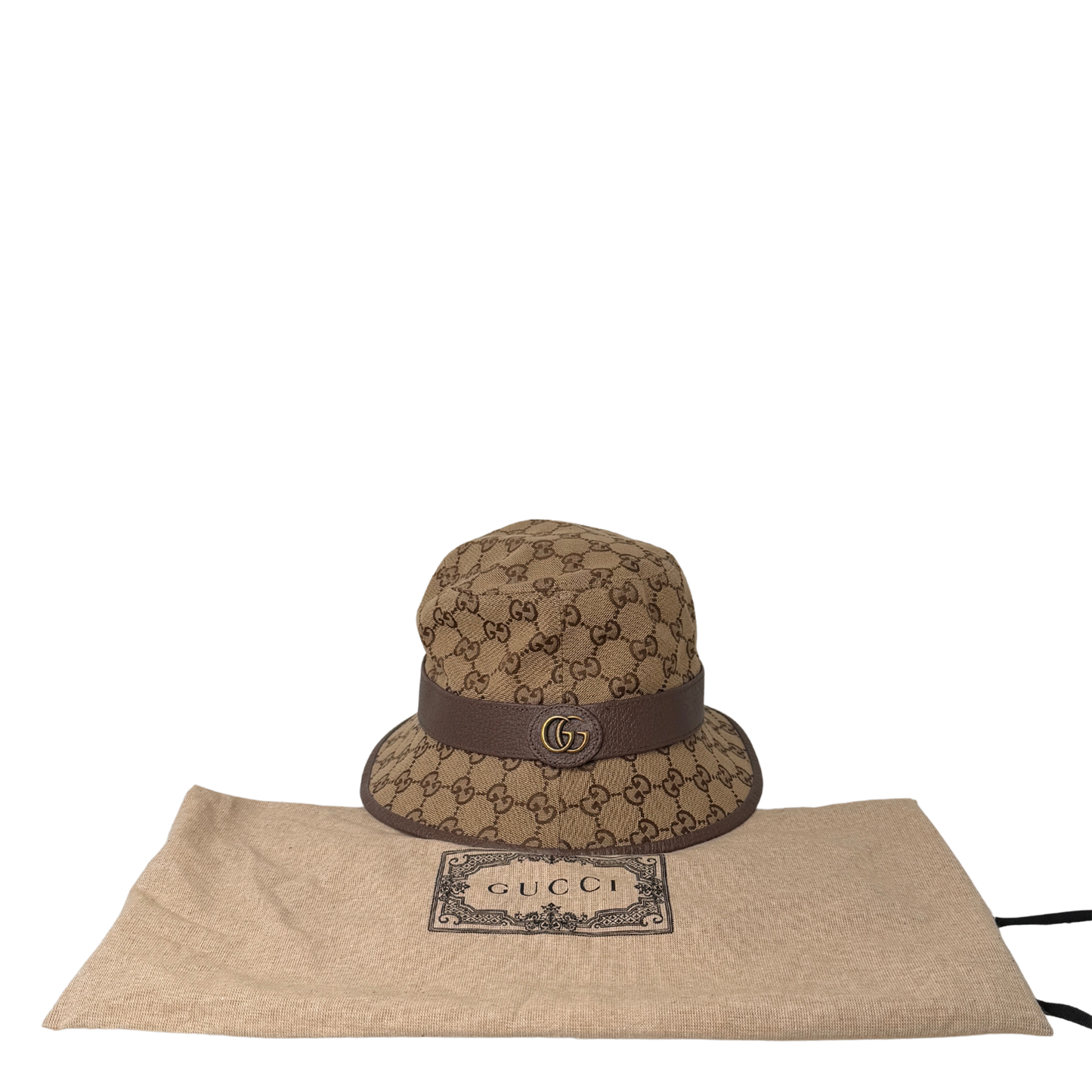 Gucci beige GG Canvas Hut Größe S 57cm / neuwertig Gucci