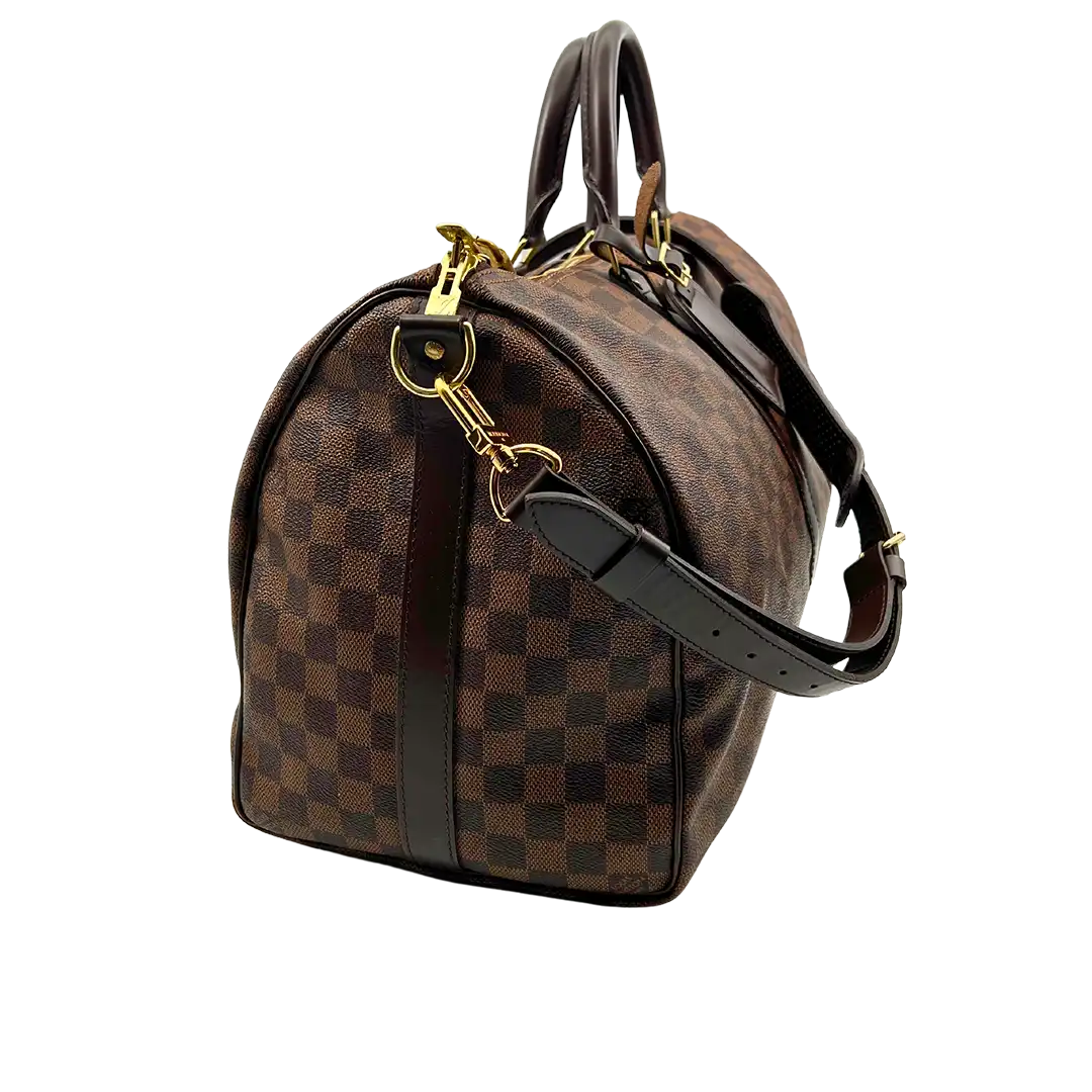 Louis Vuitton Keepall 45 Damier Ebene Weekender Fullset / gut Louis Vuitton