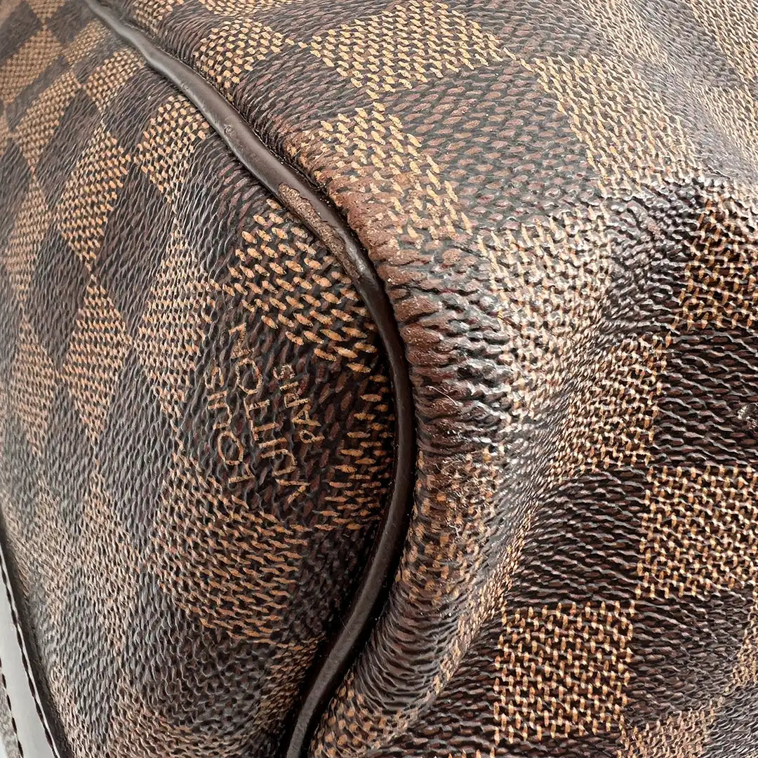 Louis Vuitton Keepall 45 Damier Ebene Weekender Fullset / gut Louis Vuitton