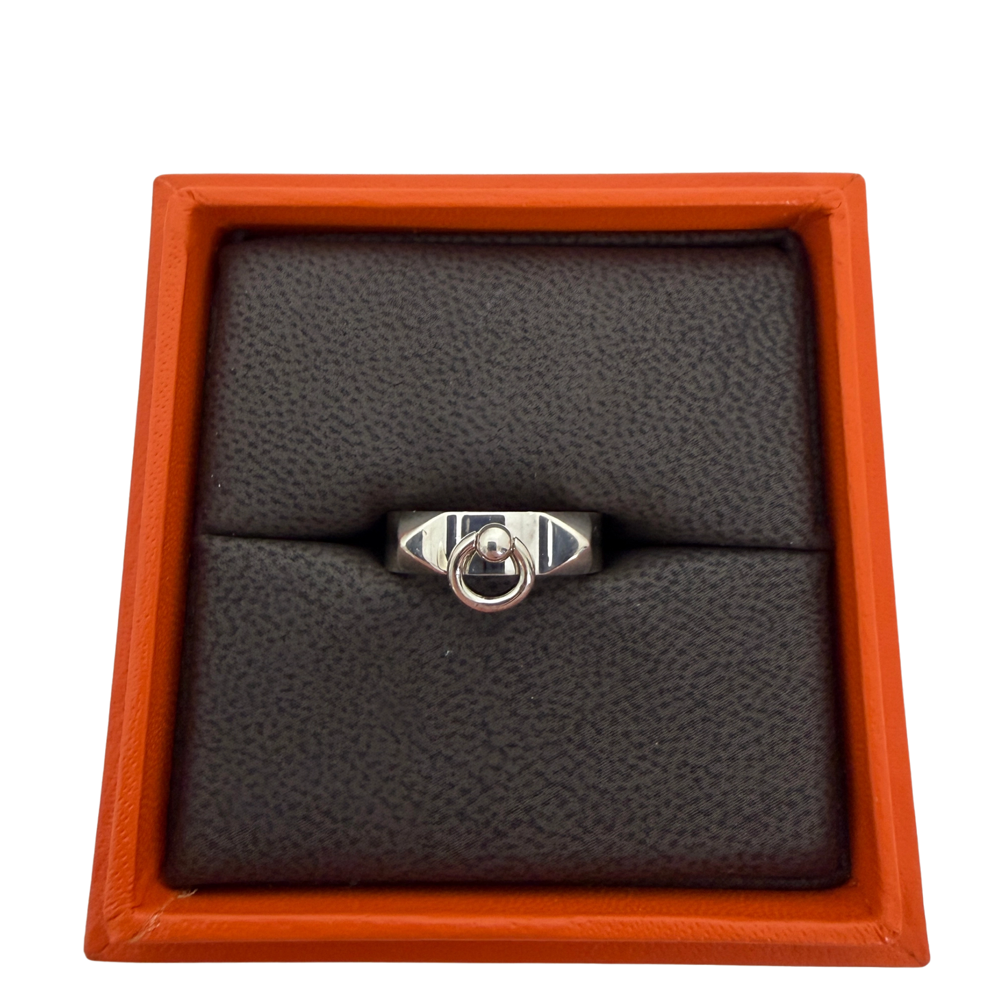 Hermès Collier de Chien Ring 925er Silber Größe 51 / sehr gut Dior