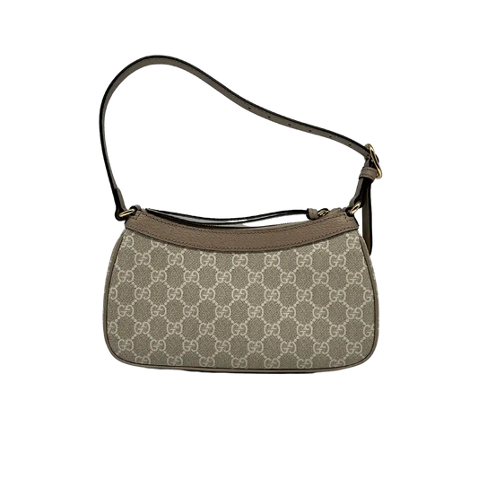 Gucci kleine Ophidia Handtasche beige GG Supreme Canvas / neu Gucci