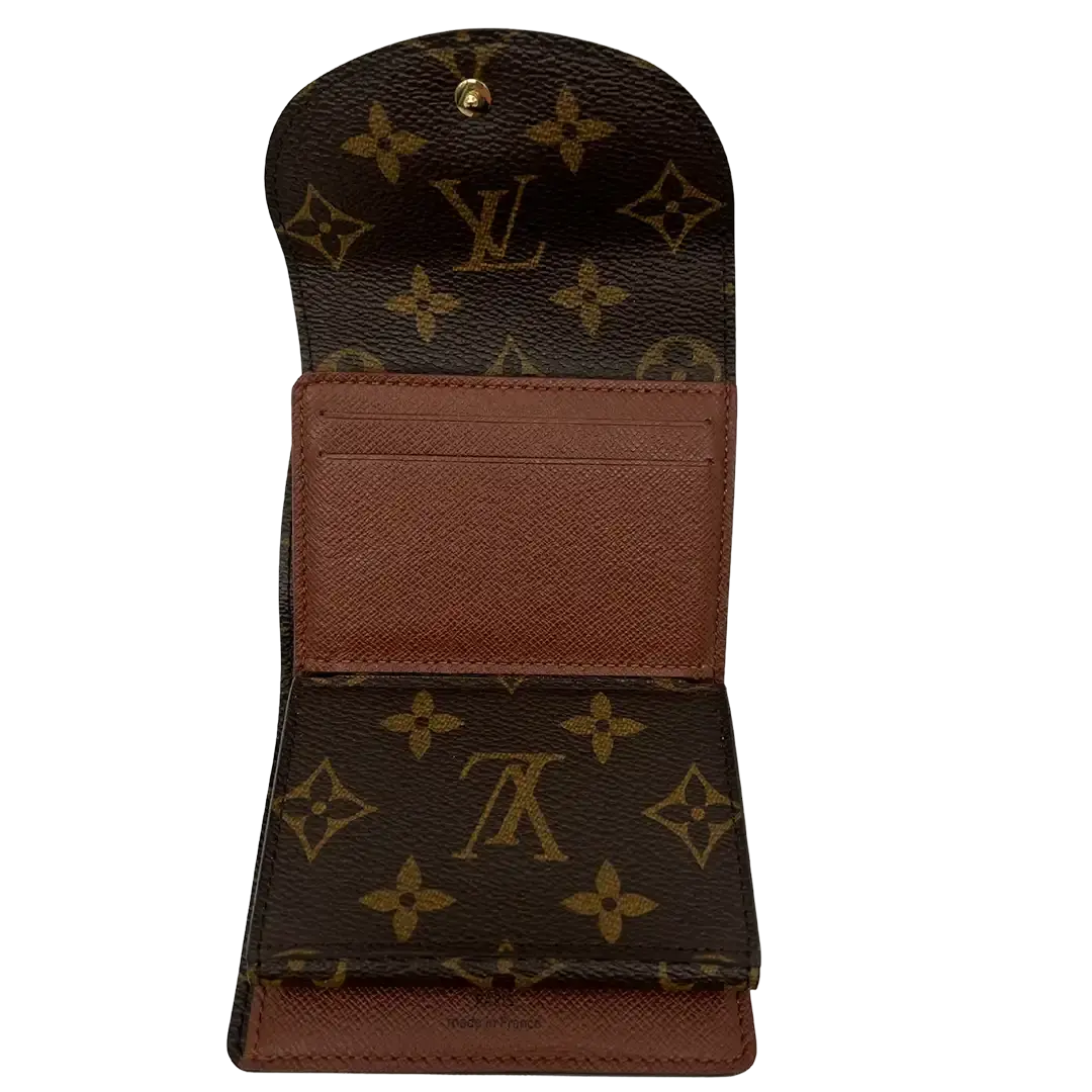 Louis Vuitton Portefeuille Helene Geldbörse Monogram Canvas / gut Louis Vuitton