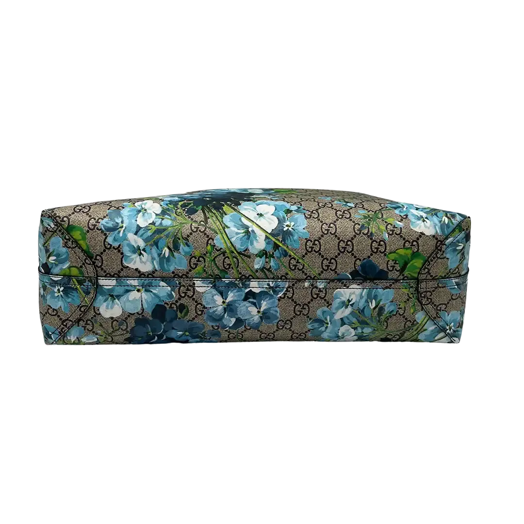 Gucci Supreme Monogram Blooms Floral Wendeshopper Medium Tote Bag / neuwertig Gucci