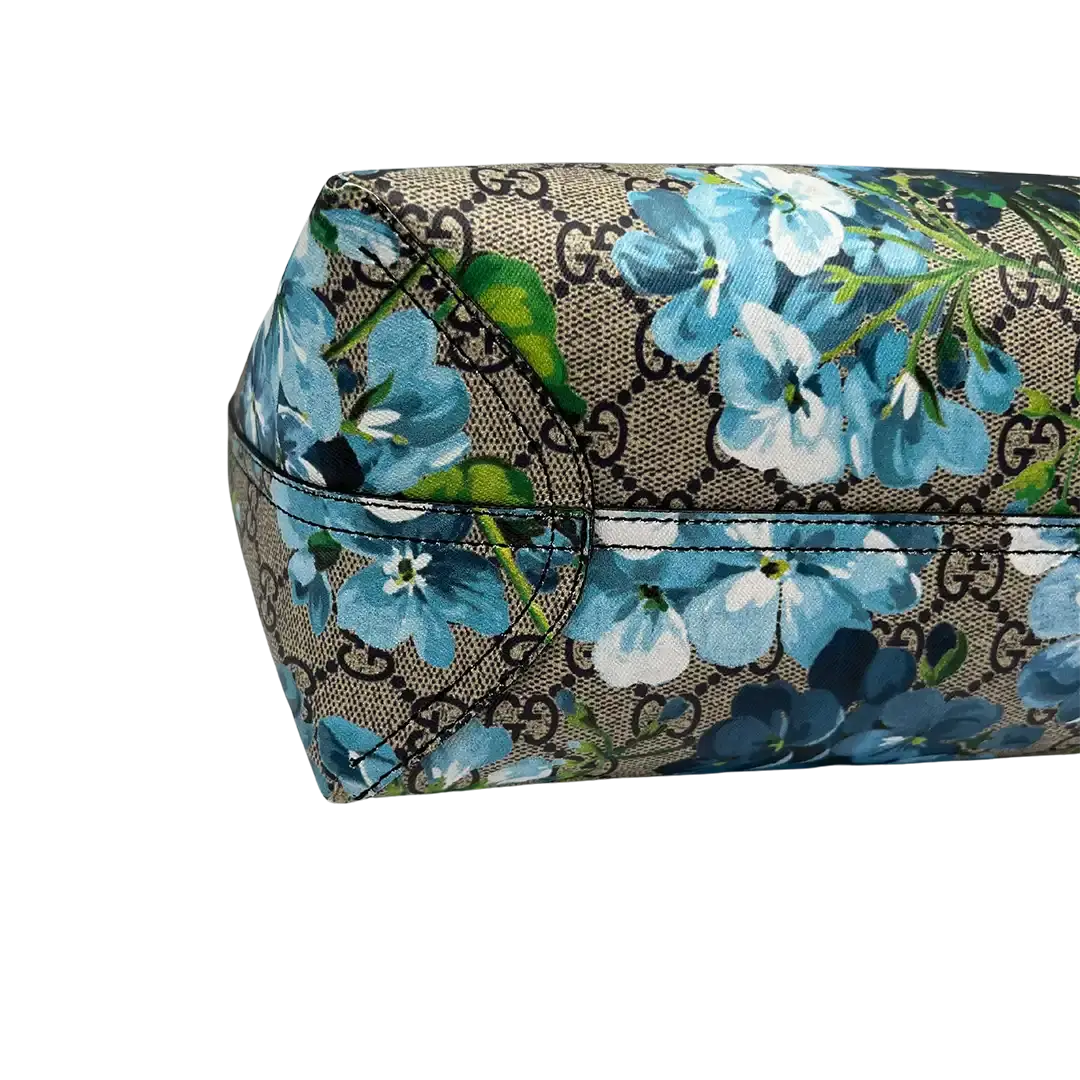 Gucci Supreme Monogram Blooms Floral Wendeshopper Medium Tote Bag / neuwertig Gucci