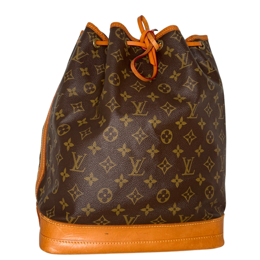 Louis Vuitton Grand Sac Noé Monogram Canvas Braun / gut