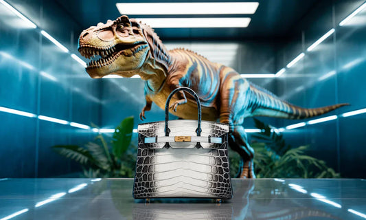 Handtaschen-aus-Dinosraurier-Leder-T-Rex-Fiktion-oder-bald-Realität Echtheitscheck