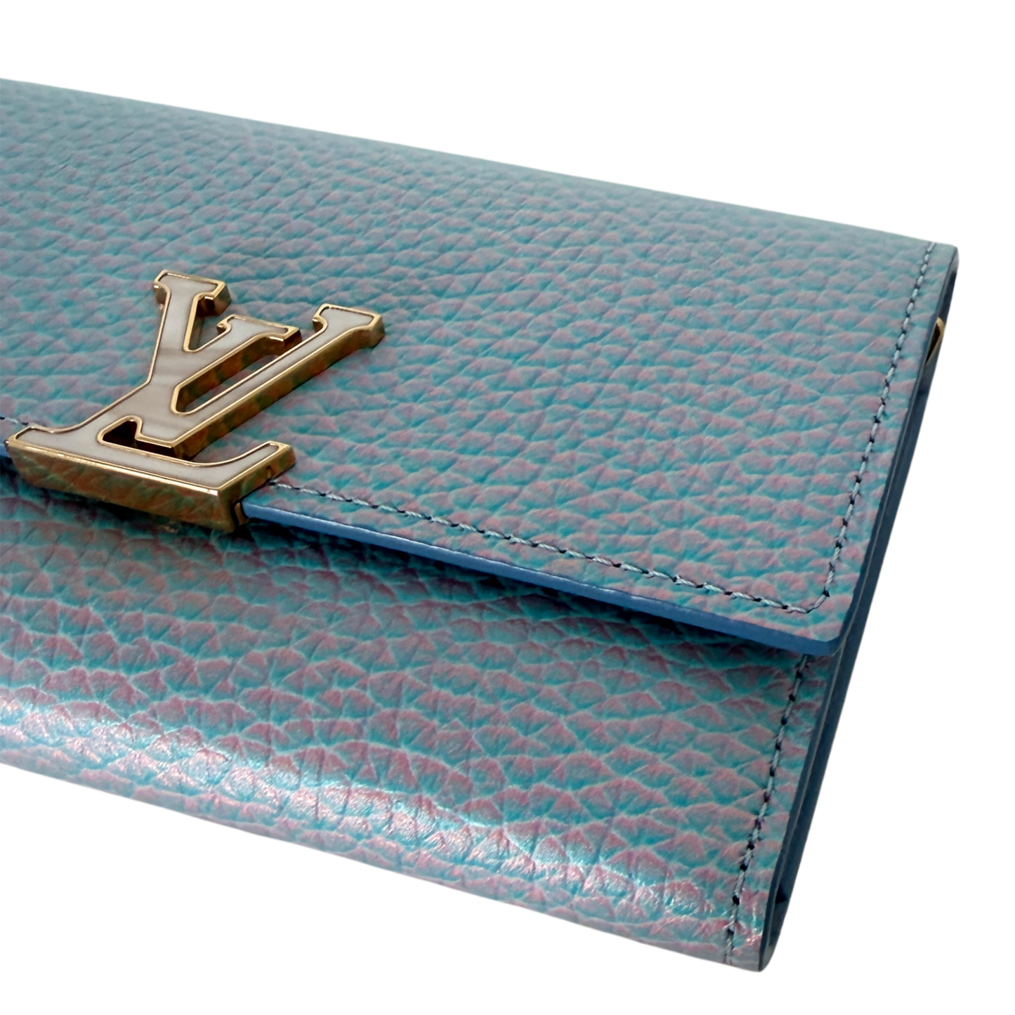 Louis Vuitton Capucines Compact Geldbörse lilac Fullset / neuwertig Louis Vuitton
