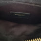 Saint Laurent große Cassandre Pouch Leder schwarz / neuwertig Saint Laurent