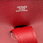 Hermès Evelyne 29 Rubis Taurillon Clemence Palladium 2005 / sehr gut Hermès