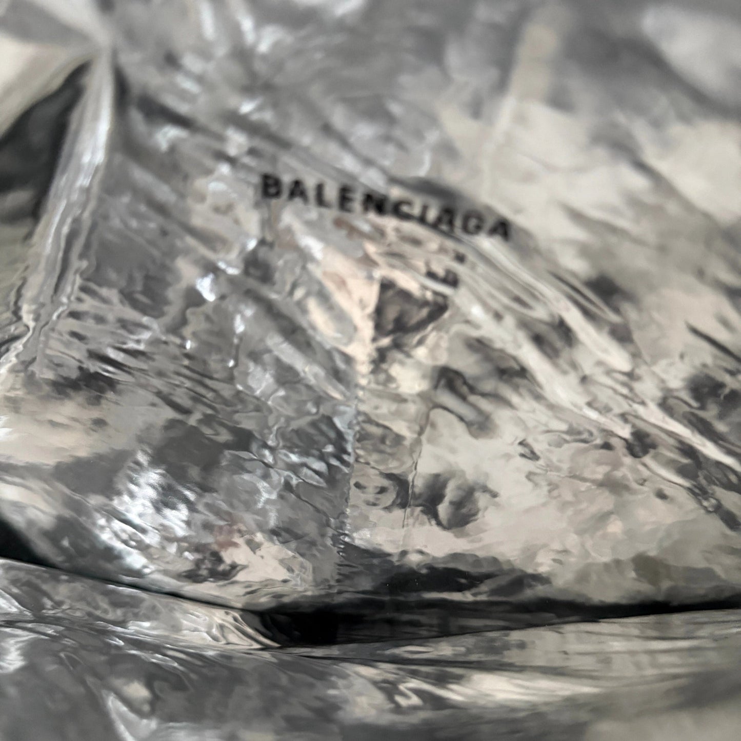 Balenciaga glänzende Lammleder Chips Tasche gelb 150g / sehr gut Balenciaga