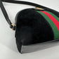 Gucci Ophidia GG Dome Bag small schwarz Wildleder / sehr gut Gucci