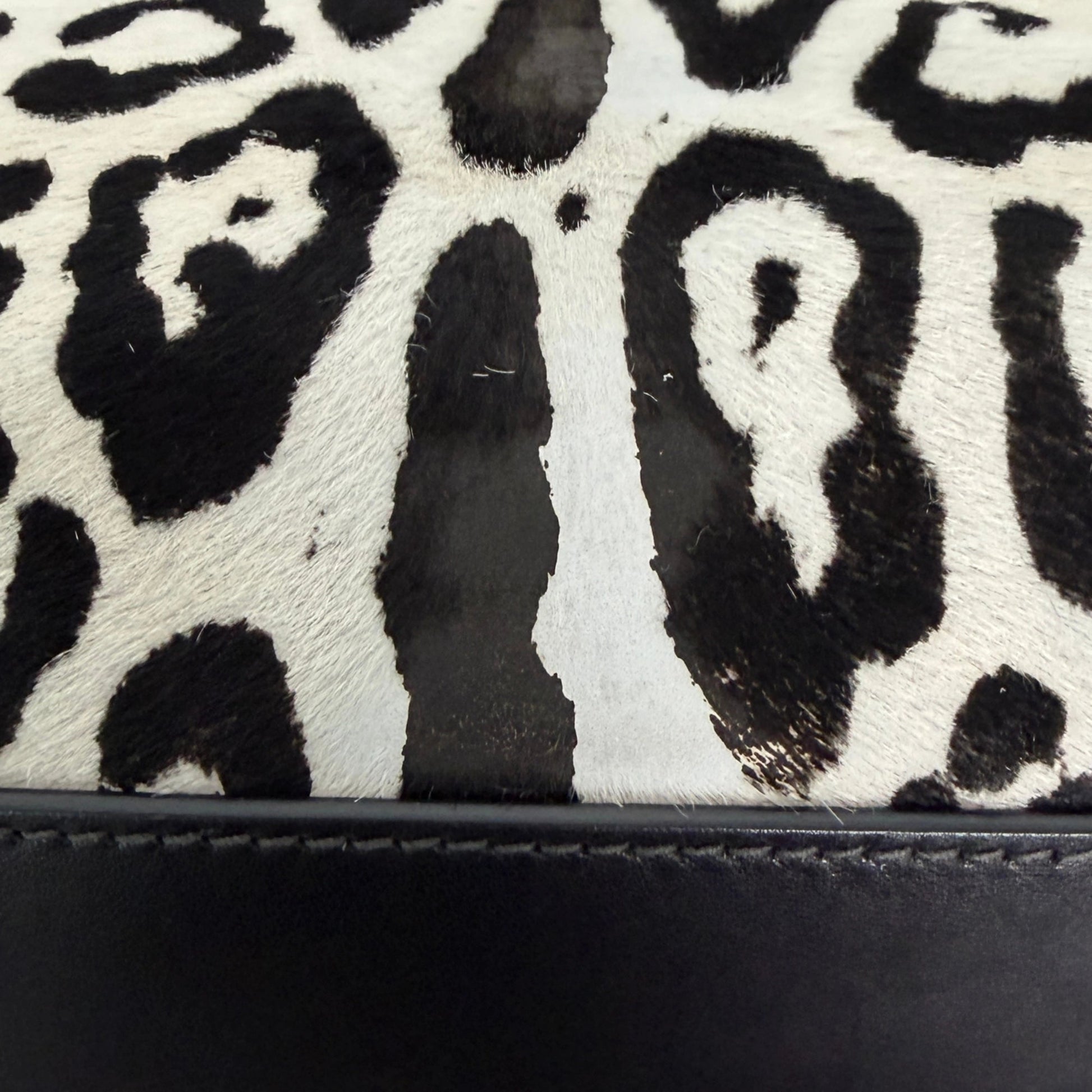 Dolce & Gabbana Miss Sicily Leopard Muster Pferdehaar / gut Dolce & Gabbana