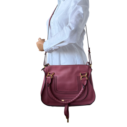 Chloé Marcie Medium Leder Faded Rose / neuwertig Chloé