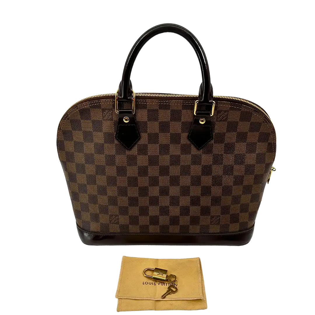 Louis Vuitton Alma PM Damier Ebene / gut Louis Vuitton