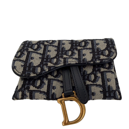 Christian Dior Nano Saddle Crossybody Belt Pochette Oblique / sehr gut Dior