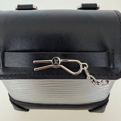 Louis Vuitton Epi Micro Steamer silber schwarz / neuwertig Louis Vuitton