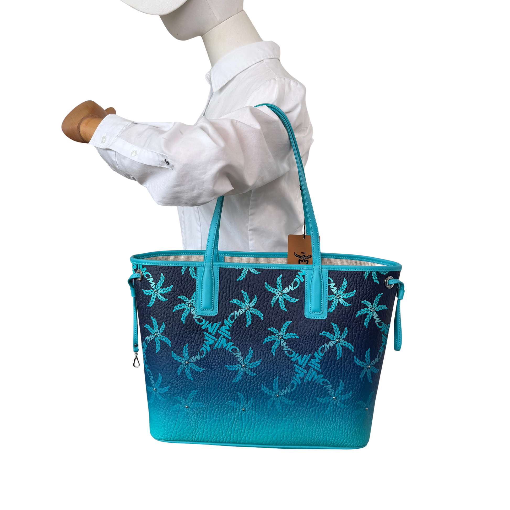 MCM Liz Beach Club Shopper Limited Edition Ceramic / neuwertig MCM