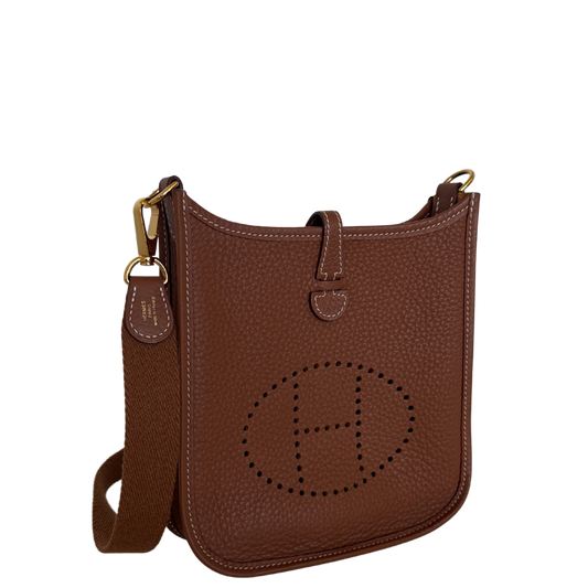 Hermès Evelyne 16 Amazone Taurillon Clemence braun Fullset 2025 / neuwertig Hermès