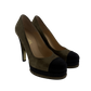 Chanel Pumps Metallic braun & schwarz 38 1/2 / ungetragen Chanel