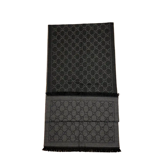 Gucci Schal GG aus Woll-Jacquard Gucci