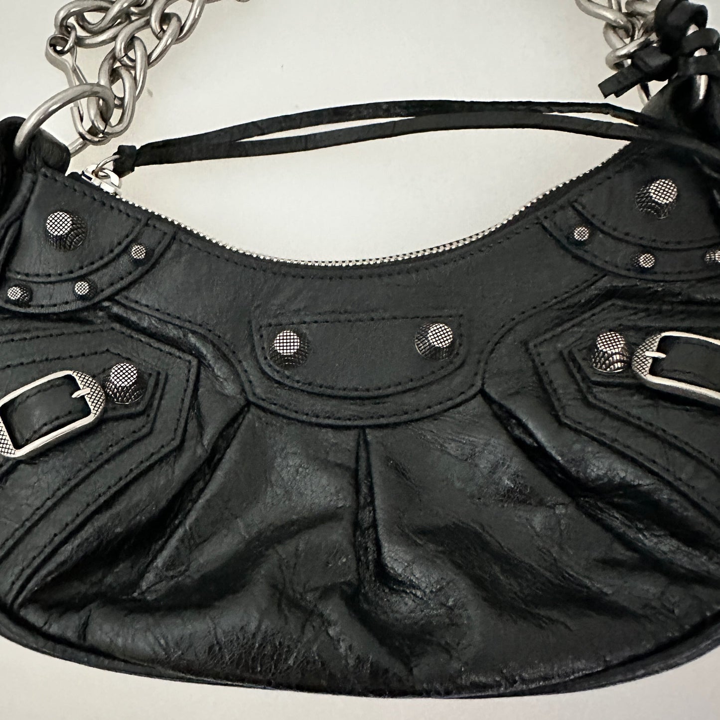 Balenciaga Le Cagole XS Shoulder Bag with Chain / neuwertig Balenciaga