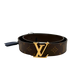 Louis Vuitton M0323 LV Initiales Gürtel Monogram 45 mm und 90cm braun / ungetragen Louis Vuitton