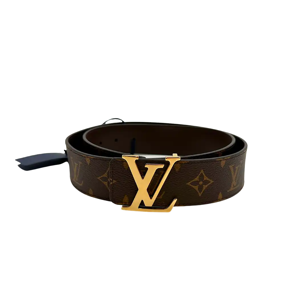 Louis Vuitton M0323 LV Initiales Gürtel Monogram 45 mm und 90cm braun / ungetragen Louis Vuitton