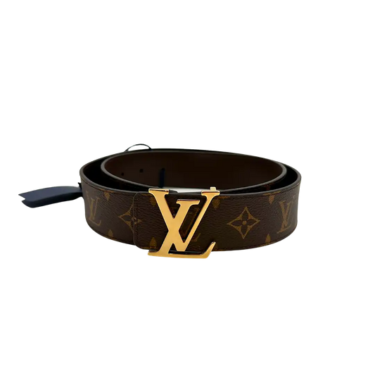 Louis Vuitton M0323 LV Initiales Gürtel Monogram 45 mm und 90cm braun / ungetragen Louis Vuitton