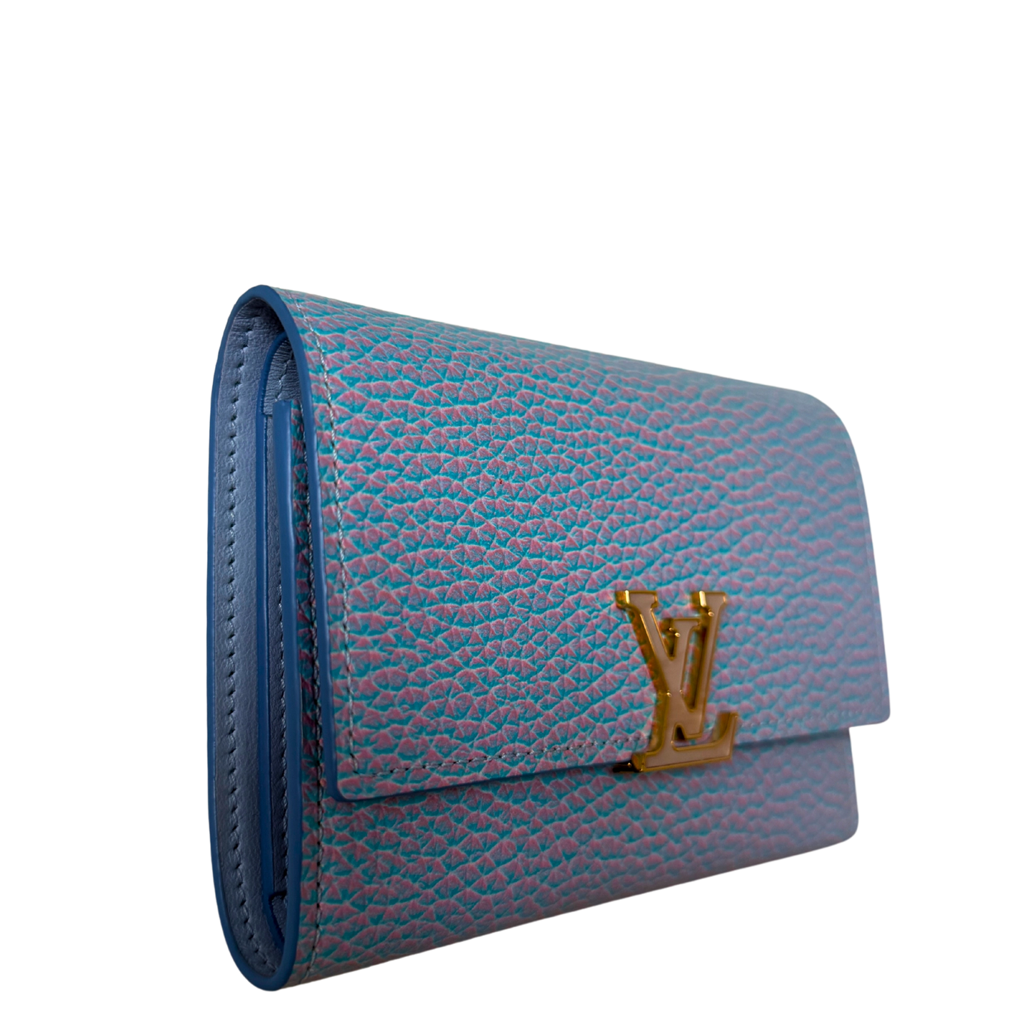 Louis Vuitton Capucines Compact Geldbörse lilac Fullset / neuwertig Louis Vuitton