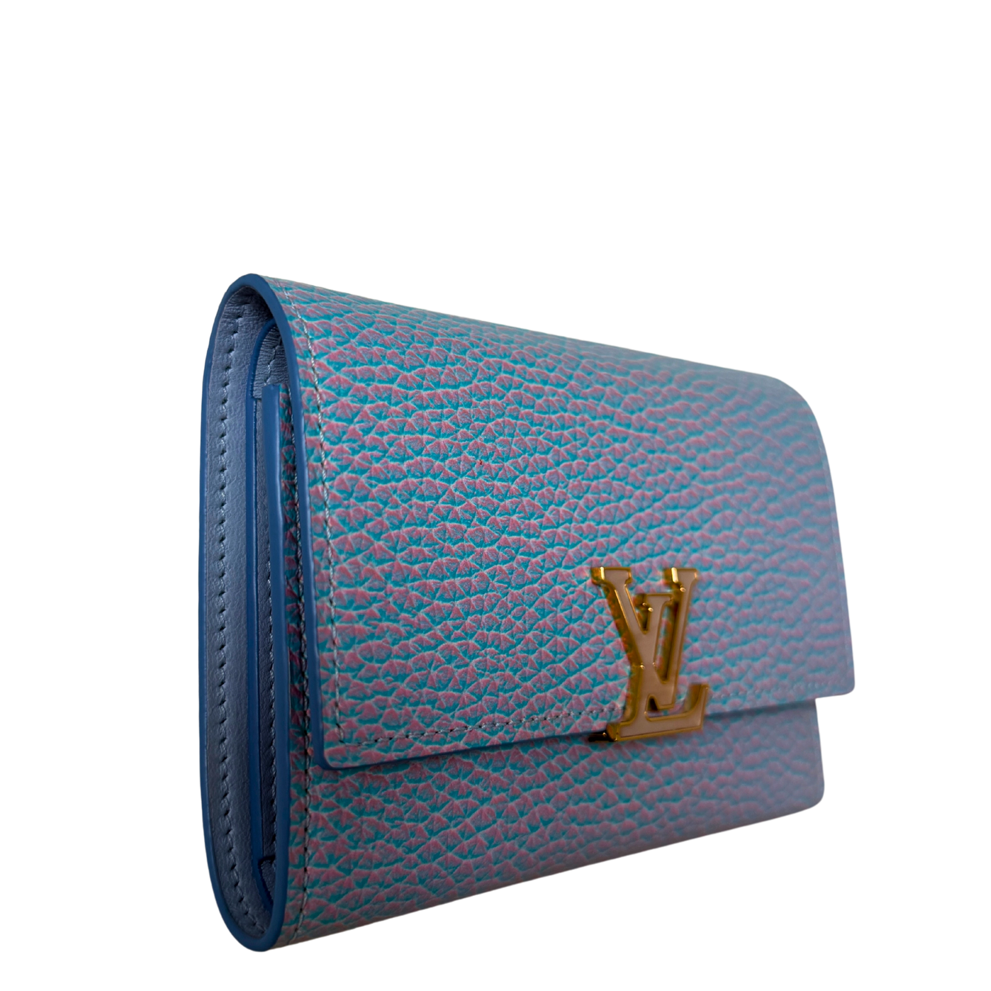 Louis Vuitton Capucines Compact Geldbörse lilac Fullset / neuwertig Louis Vuitton