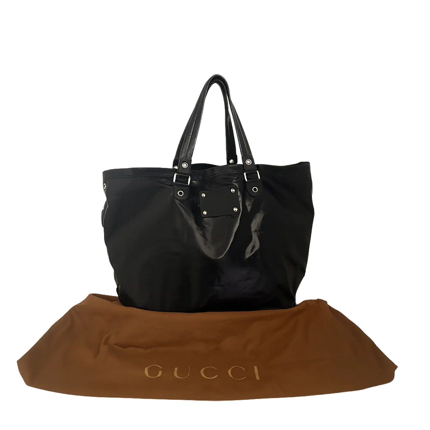 Gucci Tote Bag aus PVC Schwarz / sehr gut Gucci