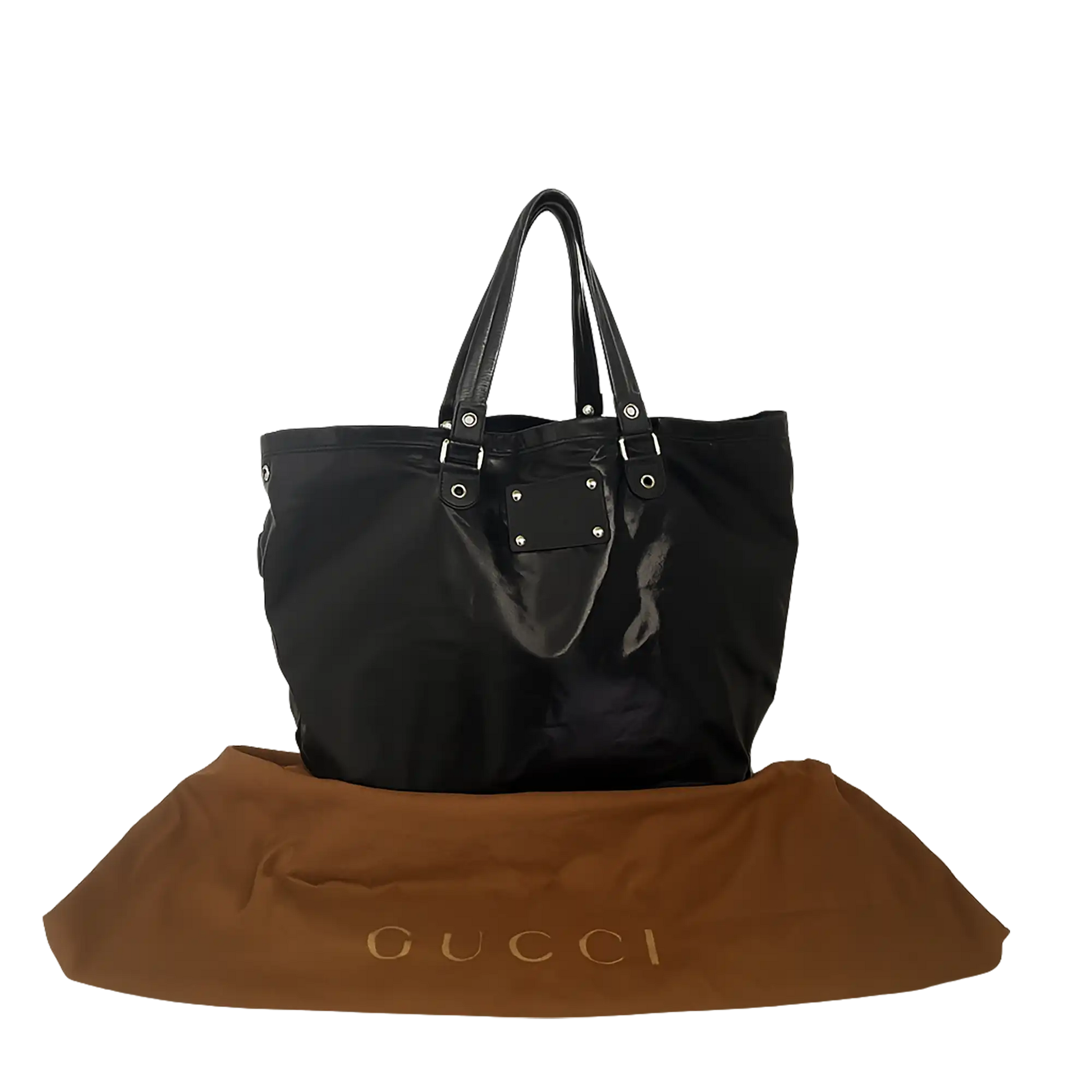 Gucci Tote Bag aus PVC Schwarz / sehr gut Gucci