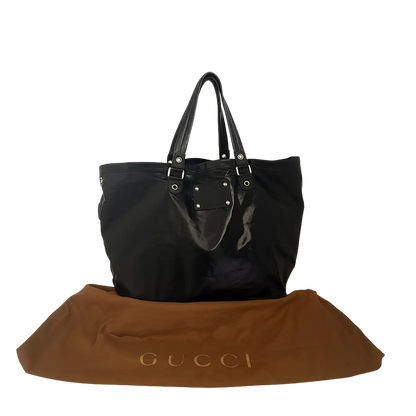 Gucci Tote Bag aus PVC Schwarz / sehr gut Gucci
