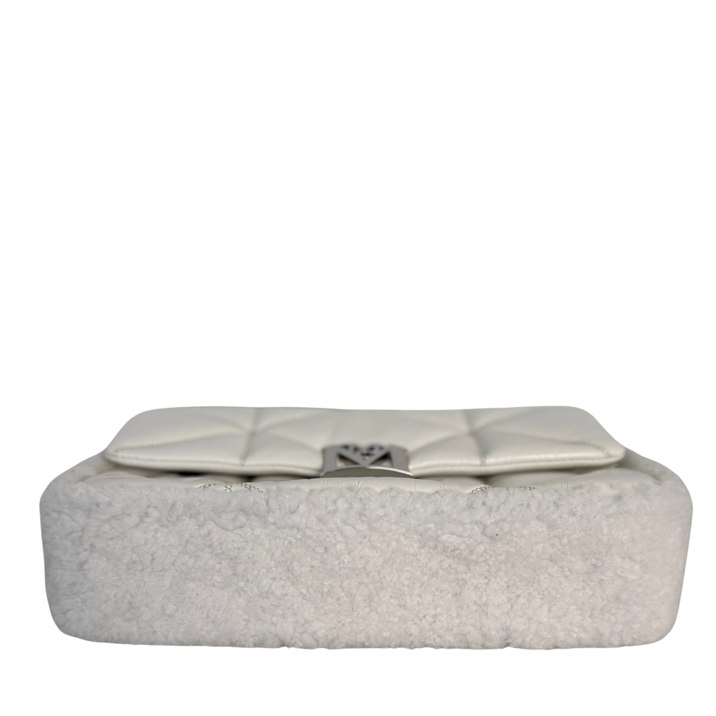 MCM Travia Shearling Shoulder Bag Off- White / neuwertig MCM