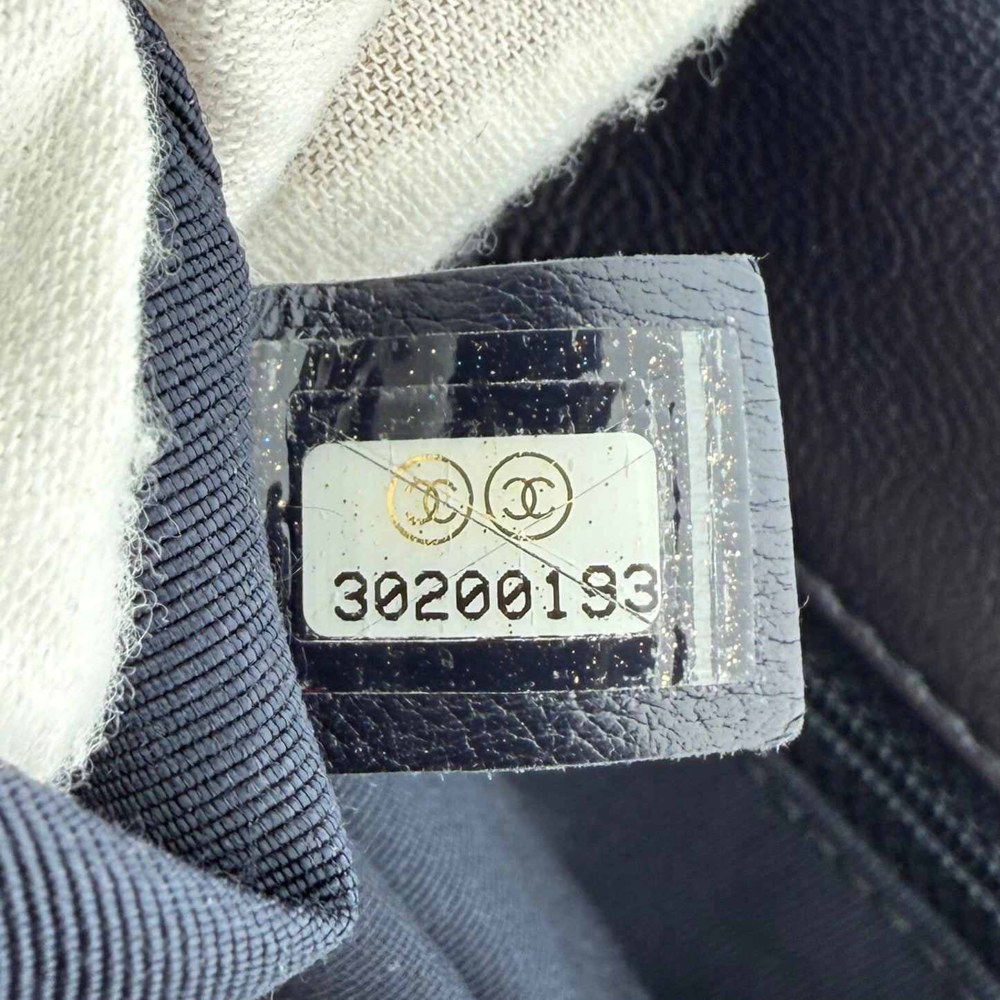 Chanel 19 Flap Bag Small Tasche Lammleder Navy Fullset / neuwertig